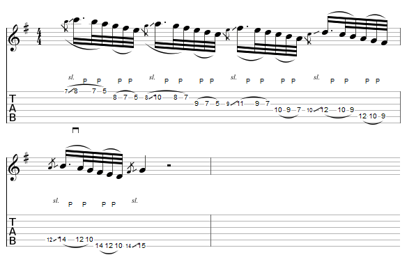 Exerice 5 : la technique du legato